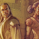 Qui-Gon and Tahl on a variant cover of the Dark Horse-era comic series Star Wars: Jedi—The Dark Side.